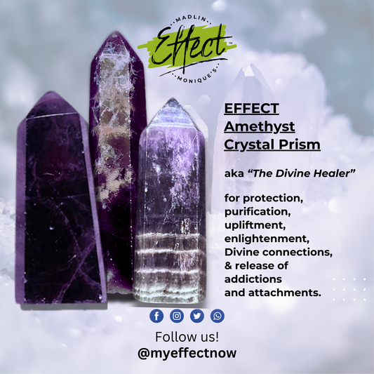 EFFECT Amethyst Crystal Prism