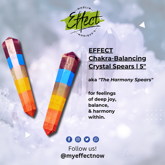 EFFECT Chakra-Balancing Crystal Spears | 5"