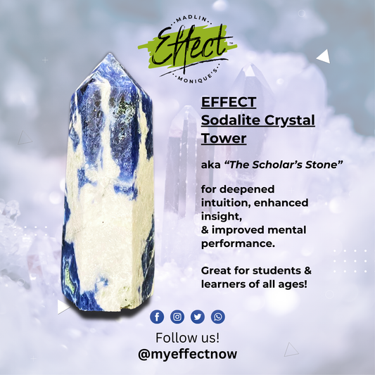 EFFECT Sodalite Crystal Tower